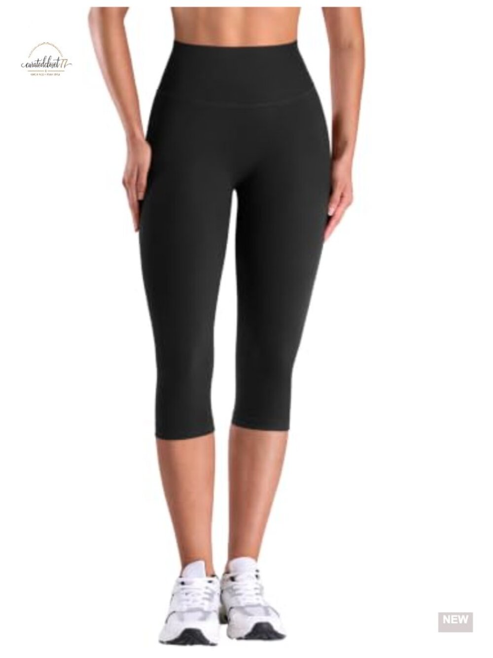 Seamless Capri Scrunch Leggings High Waist Yoga Pants